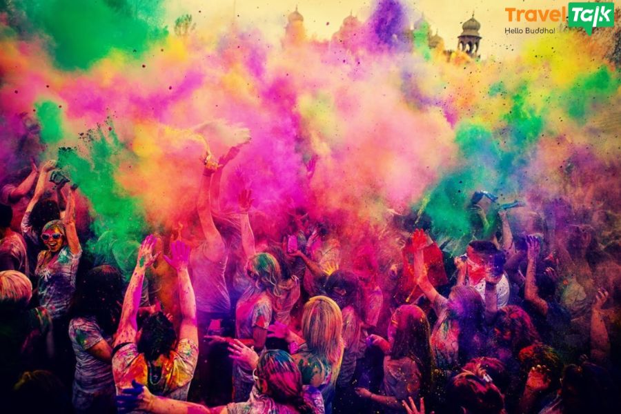 Lễ hội sắc màu rực rỡ - Lễ hội Holi