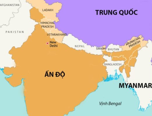 Giải đáp: Ấn Độ thuộc châu nào và thuộc khu vực nào?