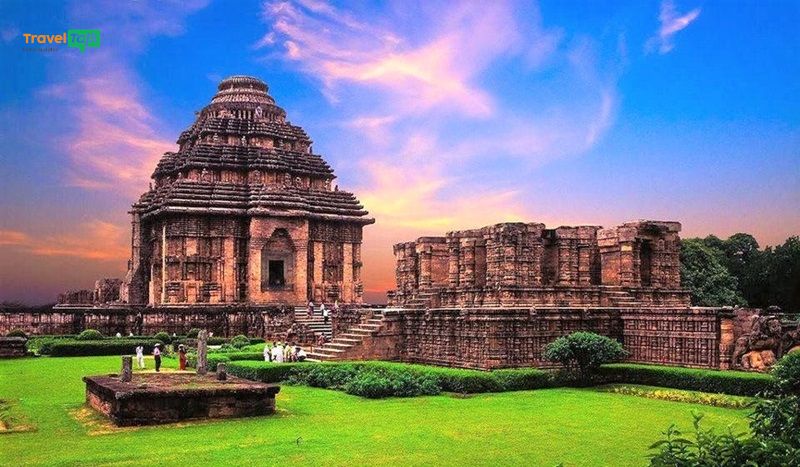 Konark Sun Temple là một trong những minh chứng mạnh mẽ của sự ảnh hưởng từ Ấn Độ giáo