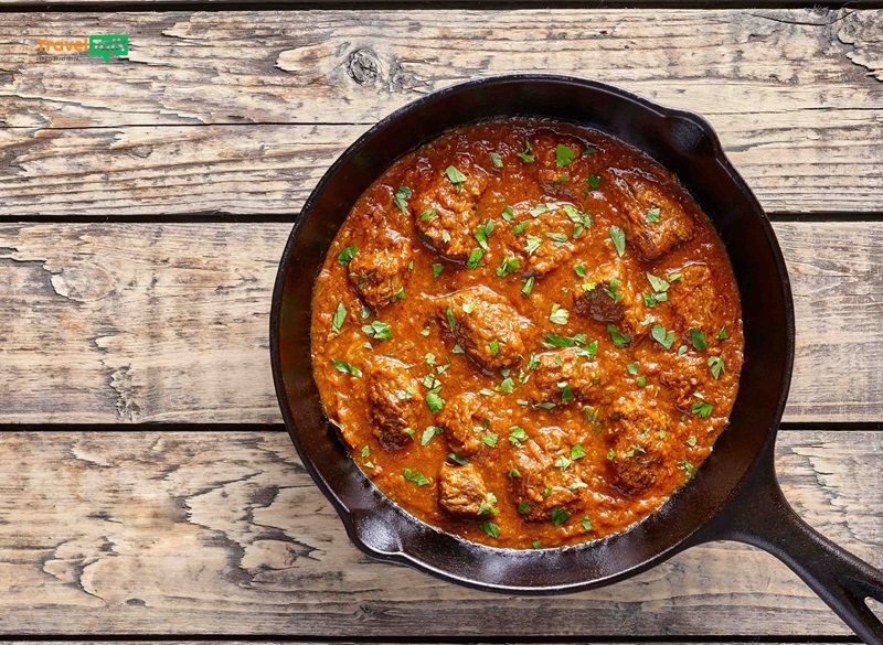 Vindaloo - món thịt hầm cay đậm đà đặc trưng của Goa