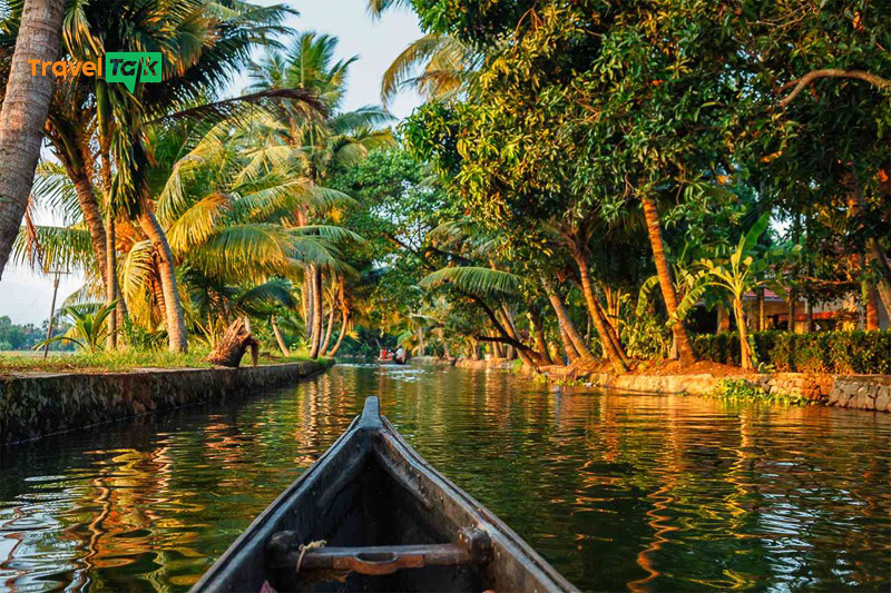 Backwaters là cách thức tuyệt vời để bạn chu du trong vẻ đẹp của miền Nam Ấn Độ