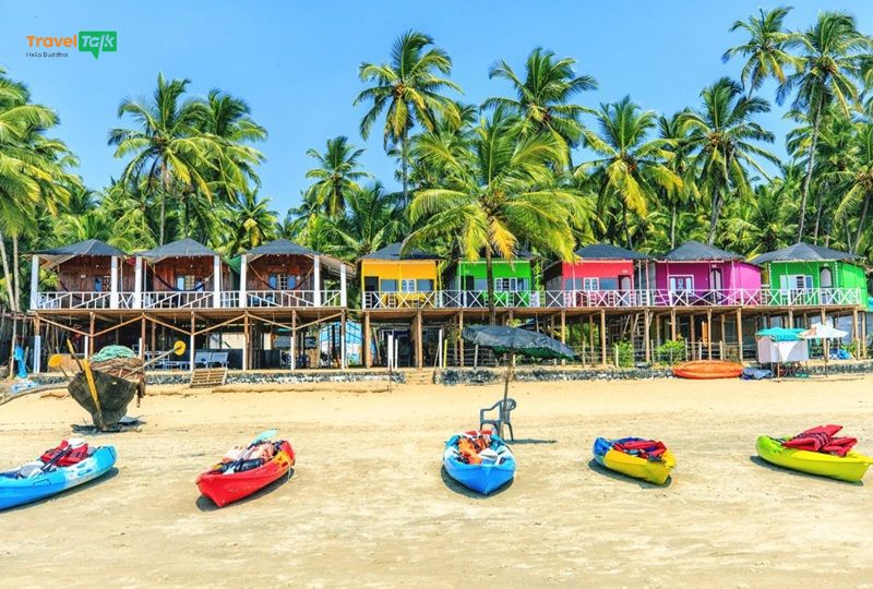Palolem là “thiên đường nhiệt đới” quen thuộc với các du khách ghé đến Goa