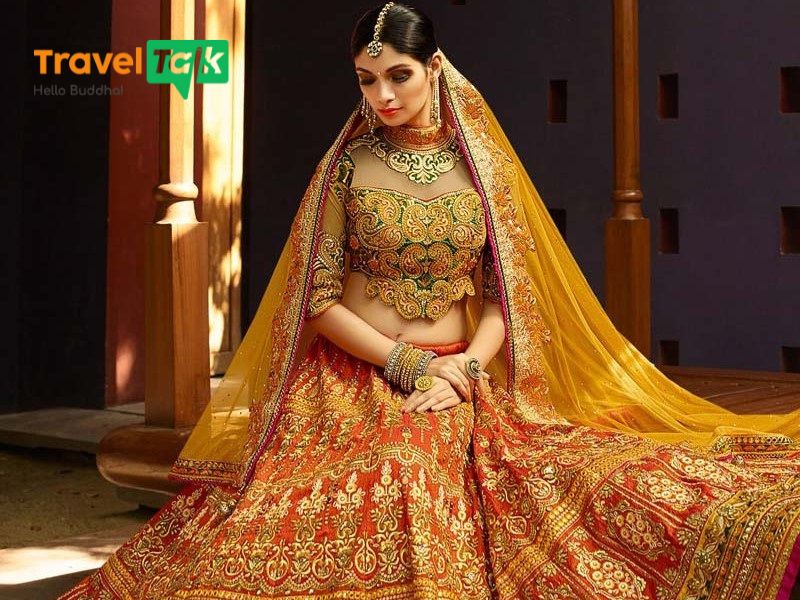 Lehenga Choli – Trang phục Ấn Độ đẹp dành cho lễ cưới và lễ hội rực rỡ