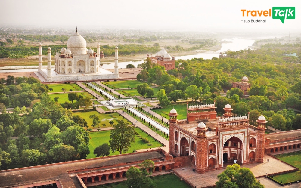 du lịch ấn độ đền taj mahal