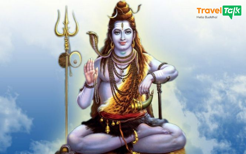 Shiva là kẻ hủy diệt được khắc họa với con mắt thứ ba
