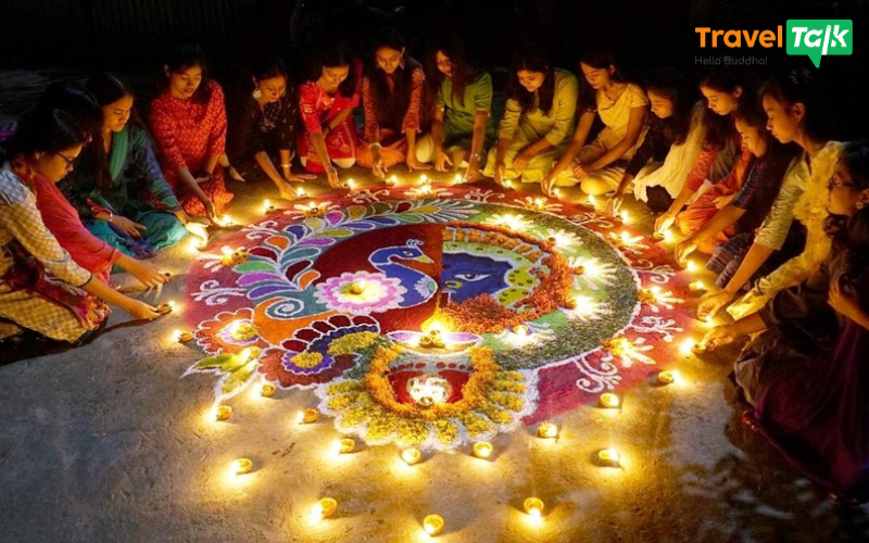 Lễ hội ánh sáng ở Ấn Độ Diwali được tổ chức hằng năm vào khoảng tháng 10 đến tháng 11