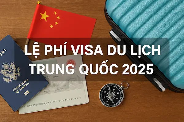 Lệ phí Visa Du lịch Trung Quốc 2025