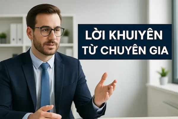 Lời khuyên từ chuyên gia