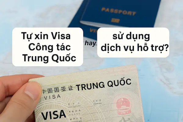 Tự xin Visa Công tác Trung Quốc hay sử dụng dịch vụ hỗ trợ?