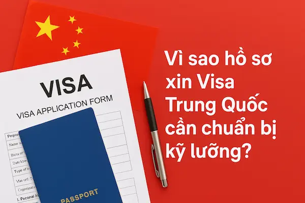 Vì sao hồ sơ xin Visa Trung Quốc cần chuẩn bị kỹ lưỡng?