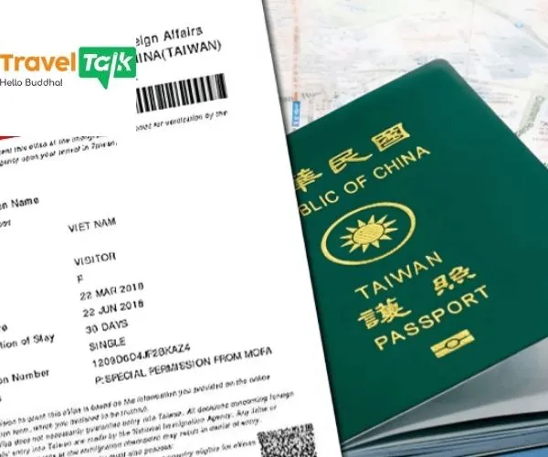 Dịch vụ làm visa du lịch Đài Loan trọn gói