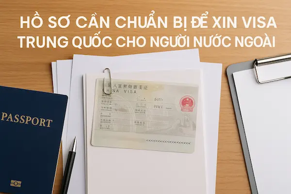 Hồ sơ cần chuẩn bị để xin Visa Trung Quốc cho người nước ngoài