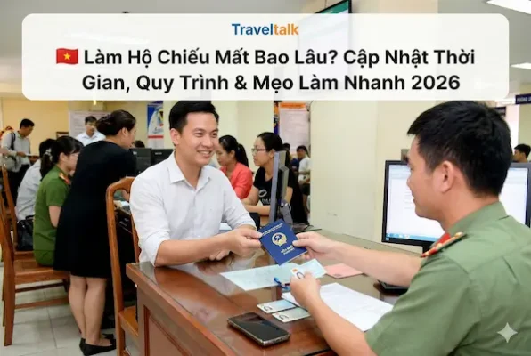 🇻🇳 Làm Hộ Chiếu Mất Bao Lâu? Cập Nhật Thời Gian, Quy Trình & Mẹo Làm Nhanh 2025