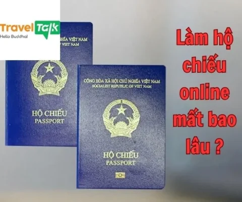 Làm hộ chiếu online mất bao lâu?