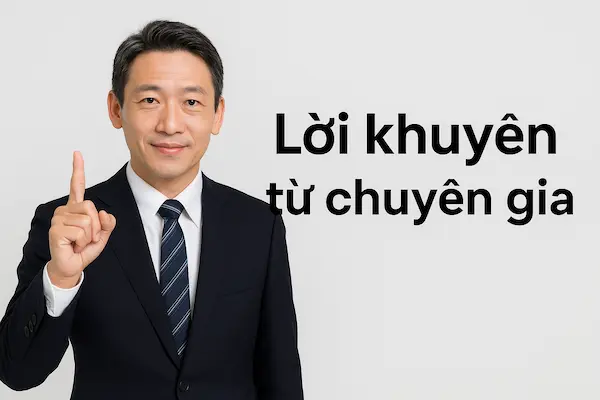 Lời khuyên từ chuyên gia