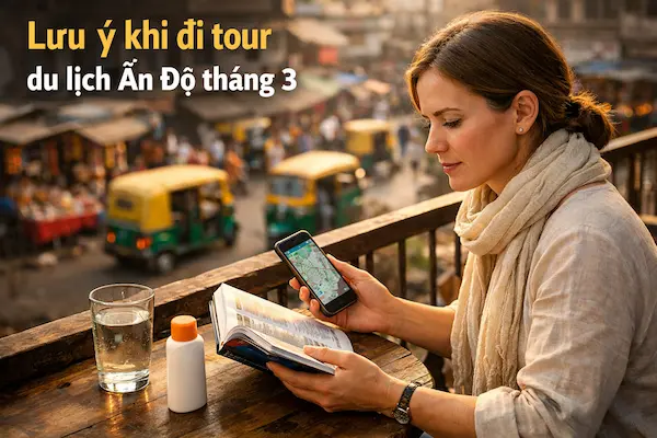 Lưu ý khi đi tour du lịch Ấn Độ tháng 3
