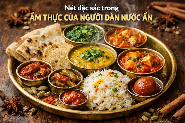 Nét đặc sắc trong ẩm thực của người dân nước Ấn