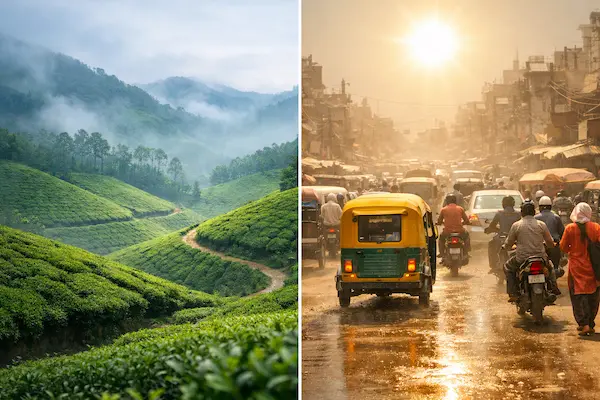 Thời tiết Ấn Độ tháng 6: chọn đúng vùng thì đi vẫn “đẹp”, chọn sai vùng dễ mệt