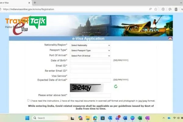 Visa du lịch điện tử (e-Visa Ấn Độ)