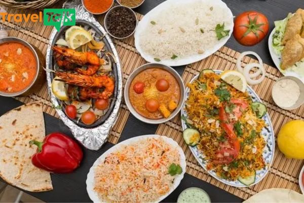 Một số món ít cay