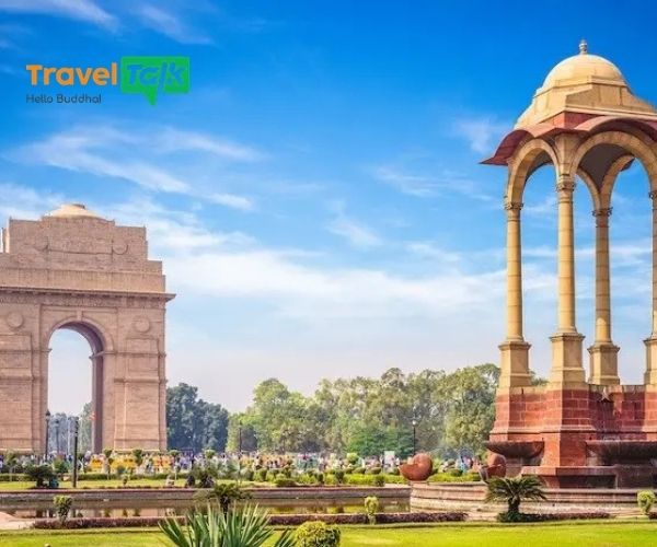 New Delhi được biết đến với vai trò thủ đô của Ấn Độ
