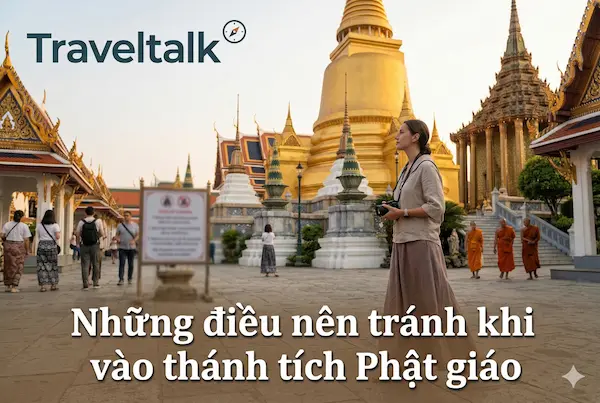 Những điều nên tránh khi vào thánh tích Phật giáo