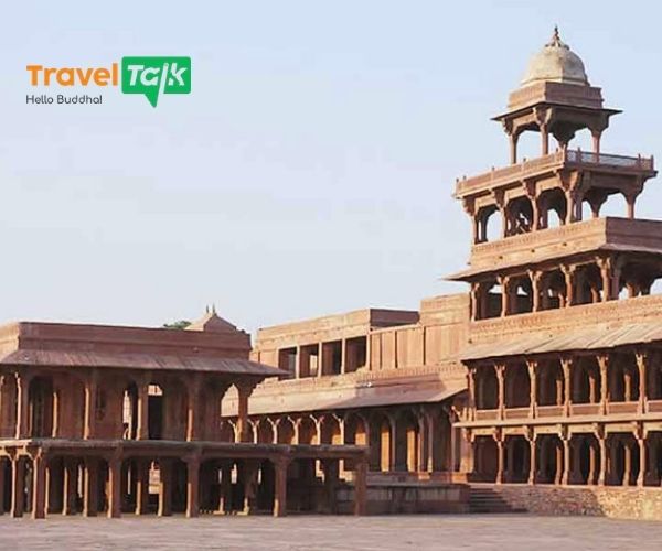 Chơi gì ở Tam Giác Vàng - Thành cổ Fatehpur Sikri mang những nét đặc trưng của nền văn hóa Mughal