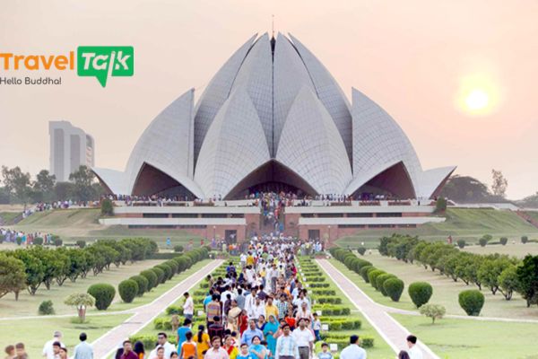 Bản đồ du lịch Tam Giác Vàng Ấn Độ qua thủ đô Delhi