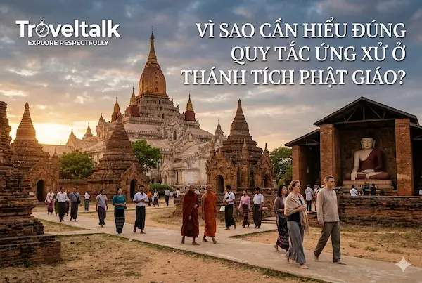 Vì sao cần hiểu đúng quy tắc ứng xử ở thánh tích Phật giáo?