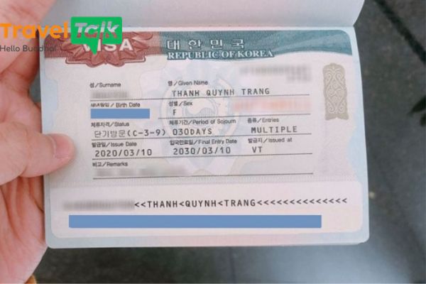 Visa Hàn Quốc 10 năm là gì?