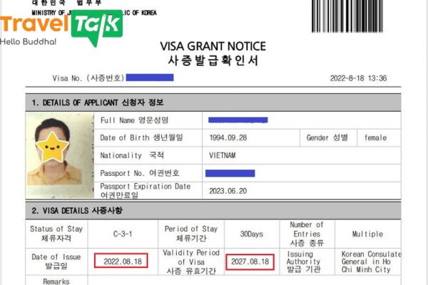 Visa multiple 5 năm