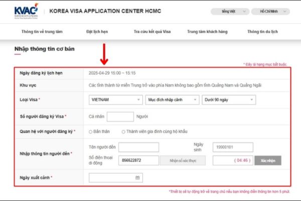 Cách xử lý khi không đặt được lịch visa