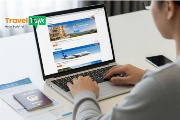 Booking khách sạn vé máy bay xin visa Hàn Quốc