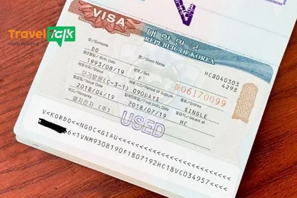 Hướng dẫn chi tiết cách đọc Visa Hàn Quốc