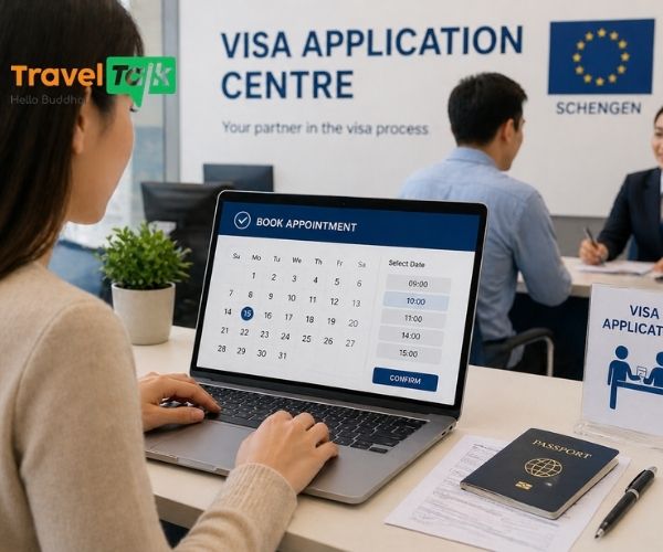 Đặt lịch hẹn tại Trung tâm tiếp nhận