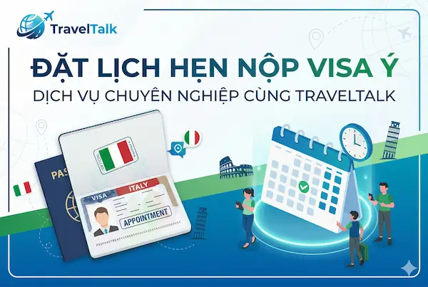 Đặt lịch hẹn nộp visa Ý