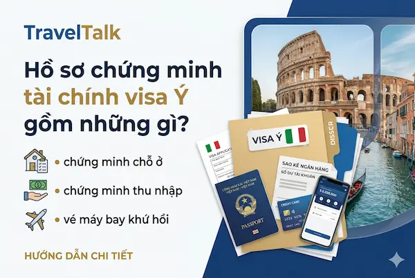 Hồ sơ chứng minh tài chính visa Ý gồm những gì?