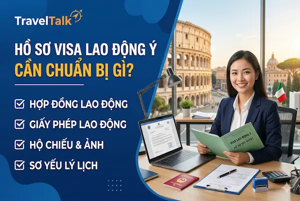 Hồ sơ visa lao động Ý cần chuẩn bị gì?