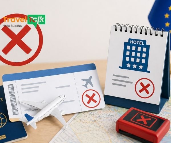 Đặt vé máy bay/khách sạn không hợp lệ