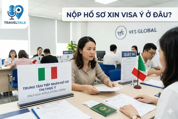 Nộp hồ sơ xin visa Ý ở đâu?