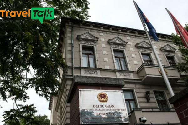 Nộp trực tiếp tại đại sứ quán