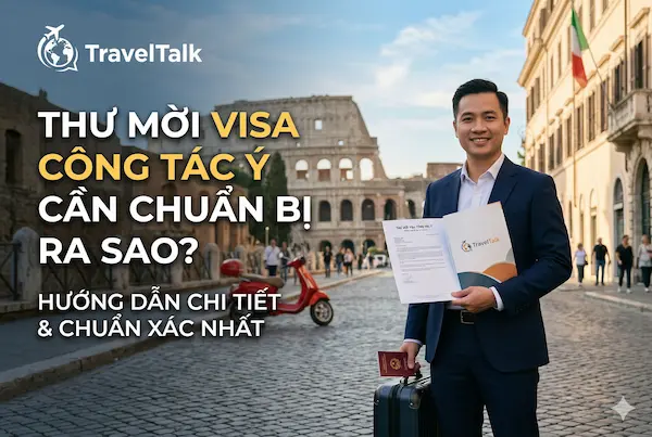 Thư mời visa công tác Ý cần chuẩn bị ra sao?