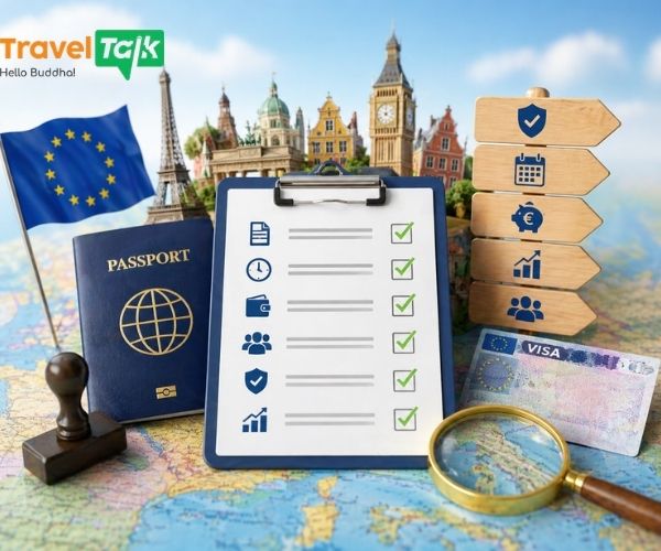 Tiêu chí chọn quốc gia xin visa Schengen