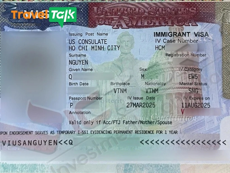 Visa định cư Mỹ