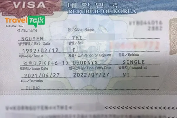 Visa F-6 (Kết hôn)