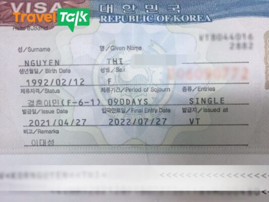Visa Hàn Quốc