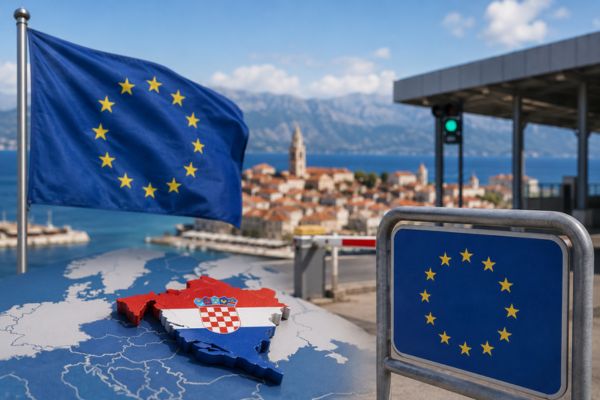 Croatia gia nhập Schengen từ khi nào?