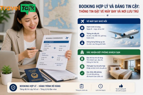 Đặt phòng và vé may bay