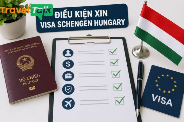 Điều kiện xin Visa Schengen Hungary
