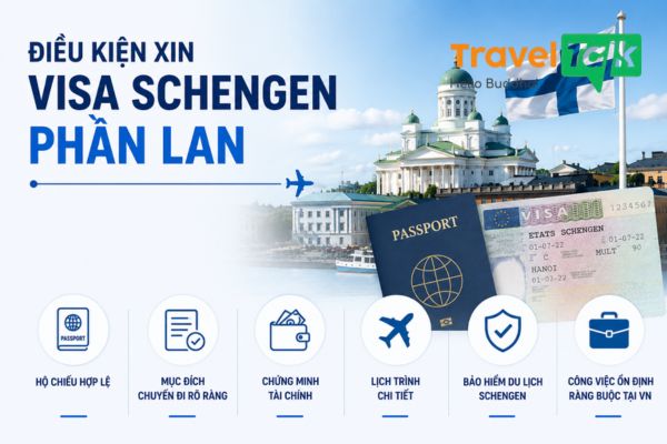 Điều kiện xin Visa Schengen Phần Lan